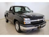 2004 Black Chevrolet Silverado 1500 LS Regular Cab #32269176