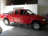 2003 Bright Red Ford F150 XLT SuperCab 4x4 #32268966