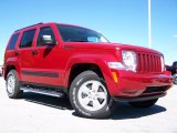 2010 Inferno Red Crystal Pearl Jeep Liberty Sport 4x4 #32268435