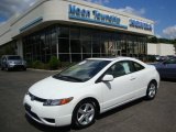 2007 Taffeta White Honda Civic EX Coupe #32268720