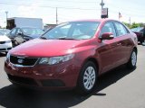 2010 Spicy Red Kia Forte EX #32269343