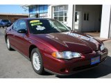2002 Dark Carmine Red Metallic Chevrolet Monte Carlo LS #32269401