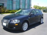 2007 Brilliant Black Audi A3 2.0T #32340694