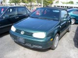 2001 Bright Green Pearl Volkswagen Cabrio GLS #32391930