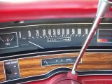 1973 Cadillac Eldorado Indianapolis 500 Official Pace Car Replica Convertible Gauges
