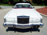 White Lincoln Continental in 1975