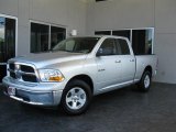 2009 Bright Silver Metallic Dodge Ram 1500 SLT Quad Cab #32391191