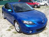 2004 Winning Blue Mica Mazda MAZDA3 s Sedan #32391822