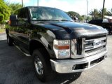 2008 Black Ford F250 Super Duty XLT Crew Cab 4x4 #32391823