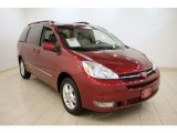 2005 Salsa Red Pearl Toyota Sienna XLE Limited AWD #32391643