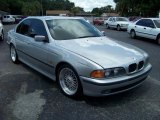 1998 Arctic Silver Metallic BMW 5 Series 528i Sedan #32391899