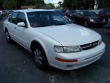 1997 Nissan Maxima Cloud White