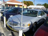 2001 Silver Frost Metallic Lincoln Continental  #32391921