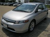 2007 Alabaster Silver Metallic Honda Civic EX Sedan #32391665