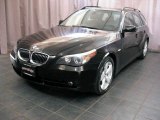 2006 Jet Black BMW 5 Series 530xi Wagon #32466365