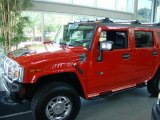 2007 Victory Red Hummer H2 SUV #32466462