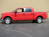 2009 Bright Red Ford F150 XLT SuperCrew #32466714