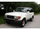 1993 White Toyota Land Cruiser  #32466738