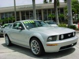 2008 Brilliant Silver Metallic Ford Mustang GT Premium Coupe #32534553