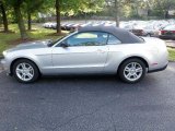 2010 Brilliant Silver Metallic Ford Mustang V6 Premium Convertible #32535338