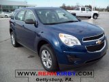 2010 Navy Blue Metallic Chevrolet Equinox LS #32535184