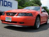 2004 Competition Orange Ford Mustang V6 Coupe #32535476