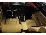 1973 Jaguar E-Type XKE 5.3 Roadster Beige Interior