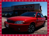 2003 Pepper Red Kia Spectra LS Sedan #32534969
