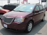 2008 Deep Crimson Crystal Pearlcoat Chrysler Town & Country Touring #32535523