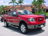 2007 Bright Red Ford F150 FX4 SuperCrew 4x4 #32534770