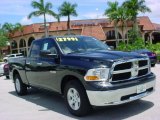 2010 Brilliant Black Crystal Pearl Dodge Ram 1500 SLT Quad Cab #32534772
