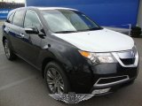 2010 Crystal Black Pearl Acura MDX Technology #32604201