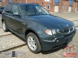 2005 Highland Green Metallic BMW X3 2.5i #32604225