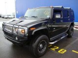 2005 Black Hummer H2 SUV #32604257