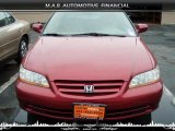 2002 Firepepper Red Pearl Honda Accord EX Sedan #32604295