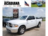 2010 Stone White Dodge Ram 1500 SLT Quad Cab 4x4 #32603831