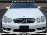 2003 Alabaster White Mercedes-Benz CLK 500 Coupe #32604526