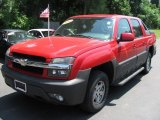2004 Sport Red Metallic Chevrolet Avalanche 1500 4x4 #32604827