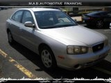 2002 Silver Pewter Hyundai Elantra GLS Sedan #32604564