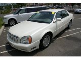 2002 White Diamond Pearl Cadillac DeVille DTS #32682473
