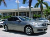 2008 Platinum Graphite Gray Infiniti G 35 Sedan #32681673