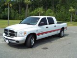 2007 Bright White Dodge Ram 1500 SLT Mega Cab #32682921