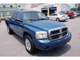 2005 Atlantic Blue Pearl Dodge Dakota Laramie Quad Cab 4x4 #32682517