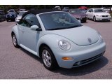 2004 Aquarius Blue Volkswagen New Beetle GLS 1.8T Convertible #32682527