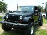 2007 Black Jeep Wrangler Unlimited Sahara #32682121