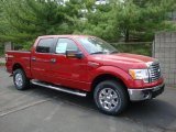 2010 Red Candy Metallic Ford F150 XLT SuperCrew 4x4 #32682133