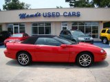 2002 Bright Rally Red Chevrolet Camaro Z28 SS Convertible #32682600