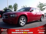 2010 Inferno Red Crystal Pearl Dodge Charger SE #32682193