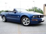 2009 Vista Blue Metallic Ford Mustang GT Premium Convertible #32681844