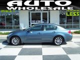 2008 Lakeshore Slate Light Blue Infiniti G 35 Sedan #32682730